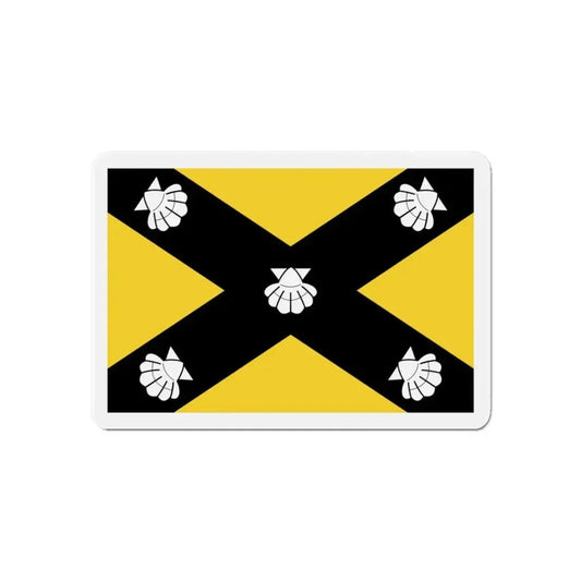 Flag of Isla Malta - Refrigerator Magnet 6 Inch - The Sticker Space