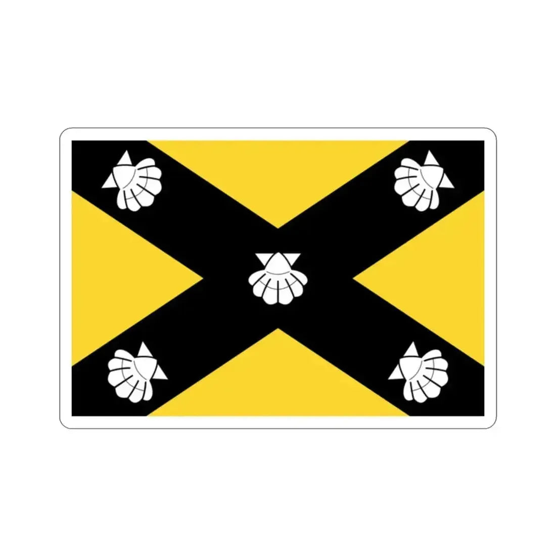 Flag of Isla Malta STICKER Vinyl Die-Cut Decal 2 Inch - The Sticker Space