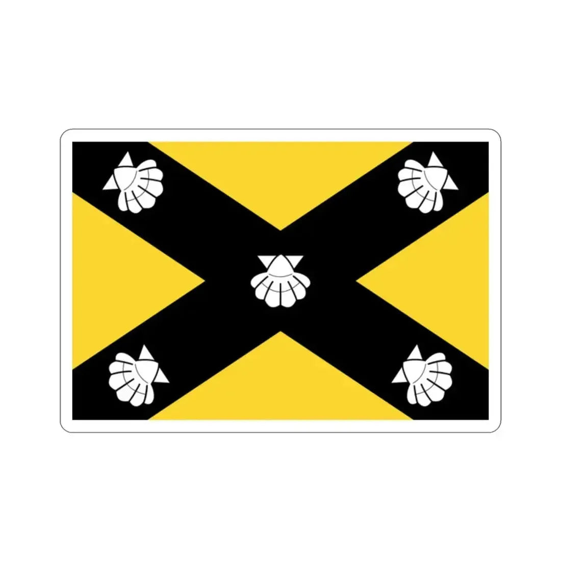Flag of Isla Malta STICKER Vinyl Die-Cut Decal 2 Inch - The Sticker Space