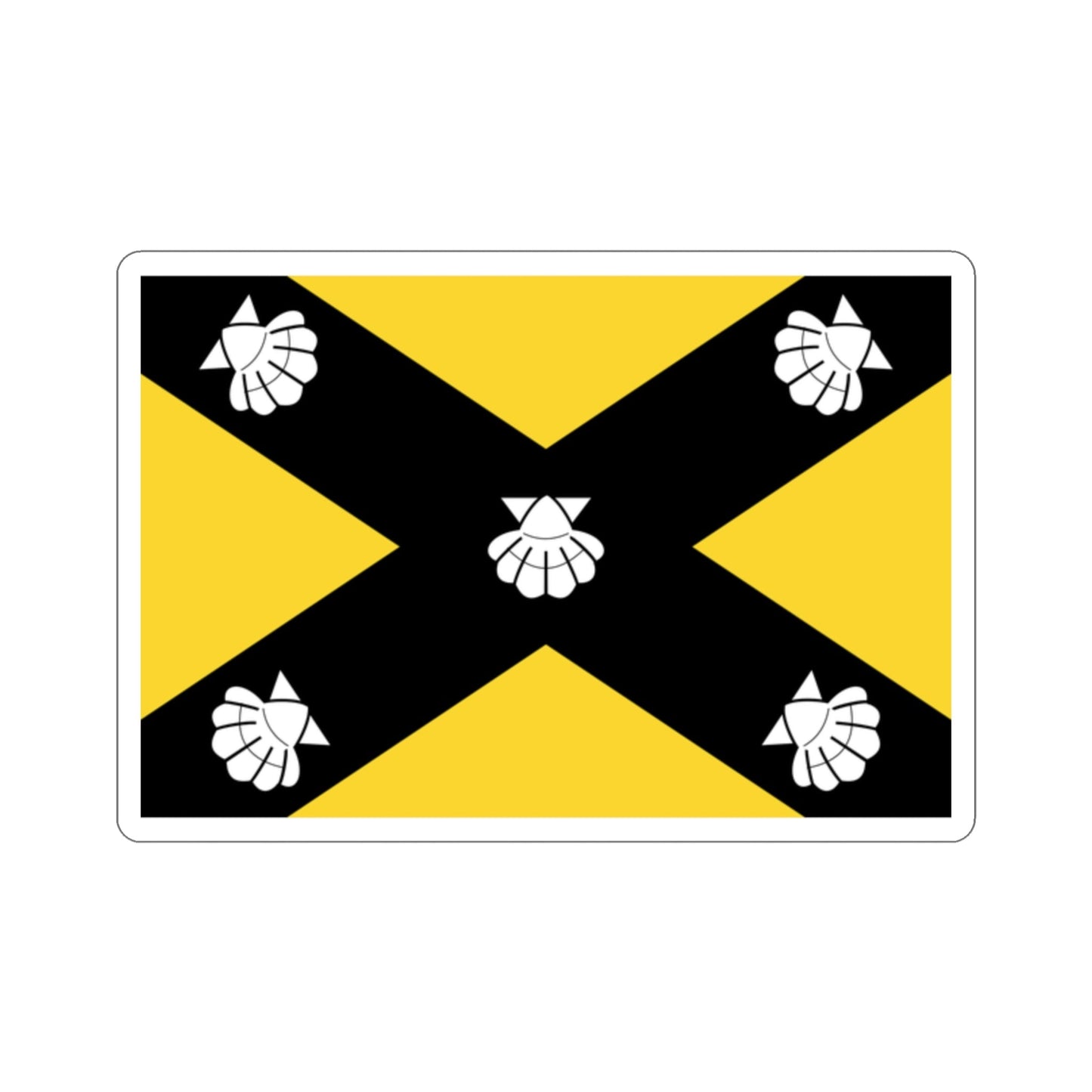 Flag of Isla Malta STICKER Vinyl Die-Cut Decal-2 Inch-The Sticker Space