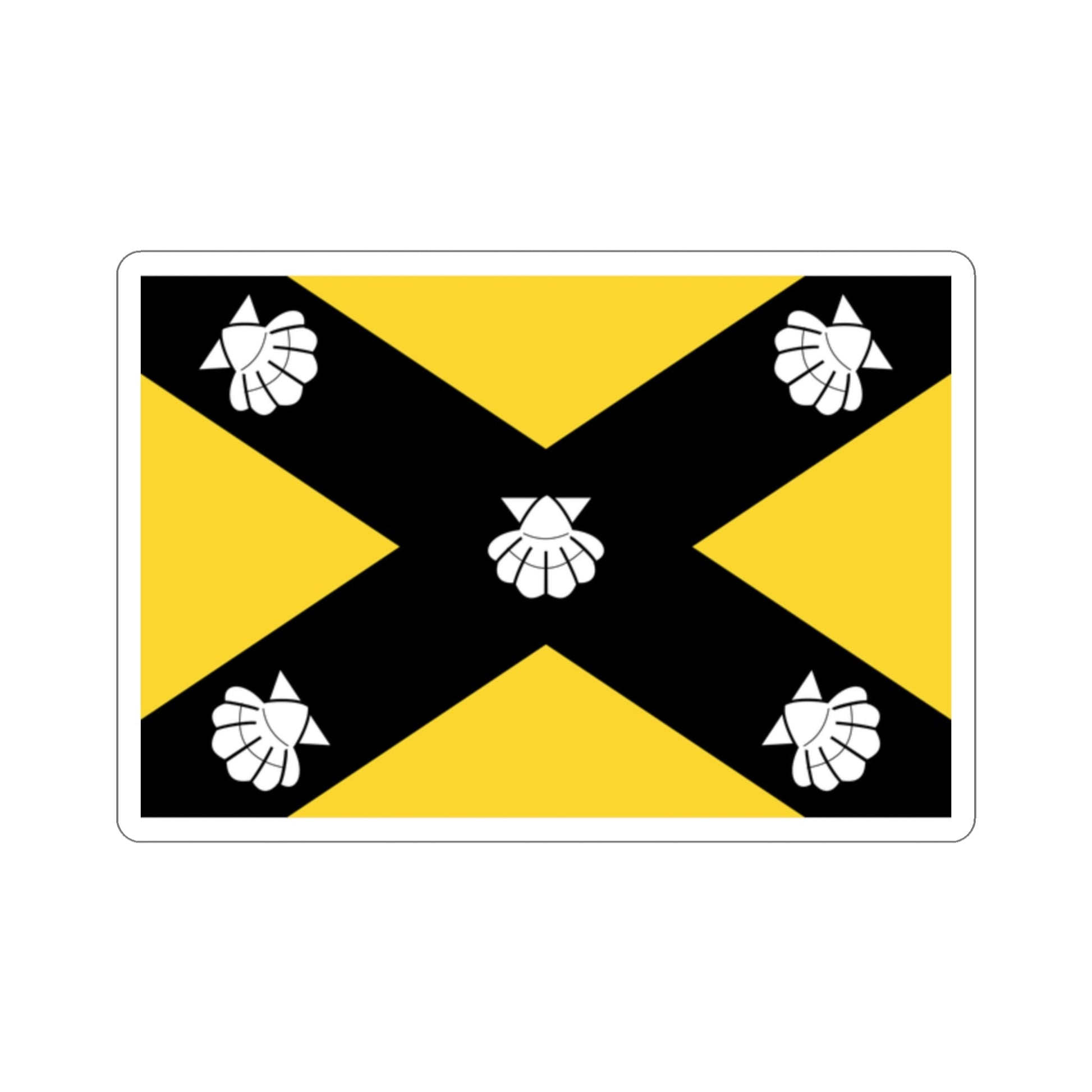 Flag of Isla Malta STICKER Vinyl Die-Cut Decal-2 Inch-The Sticker Space