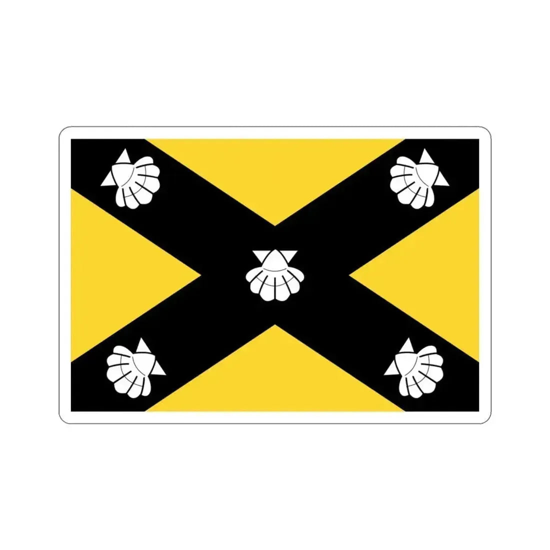 Flag of Isla Malta STICKER Vinyl Die-Cut Decal 3 Inch - The Sticker Space
