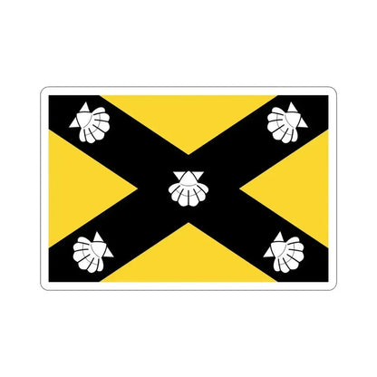 Flag of Isla Malta STICKER Vinyl Die-Cut Decal 4 Inch - The Sticker Space