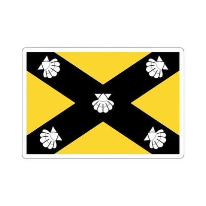 Flag of Isla Malta STICKER Vinyl Die-Cut Decal 4 Inch - The Sticker Space