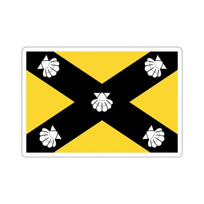 Flag of Isla Malta STICKER Vinyl Die-Cut Decal 5 Inch - The Sticker Space