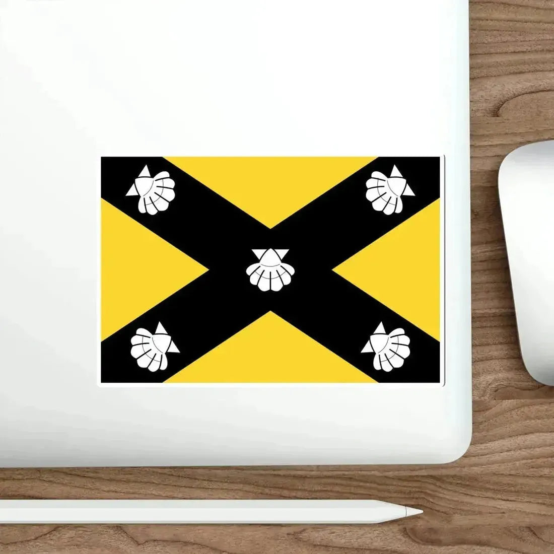 Flag of Isla Malta STICKER Vinyl Die-Cut Decal - The Sticker Space