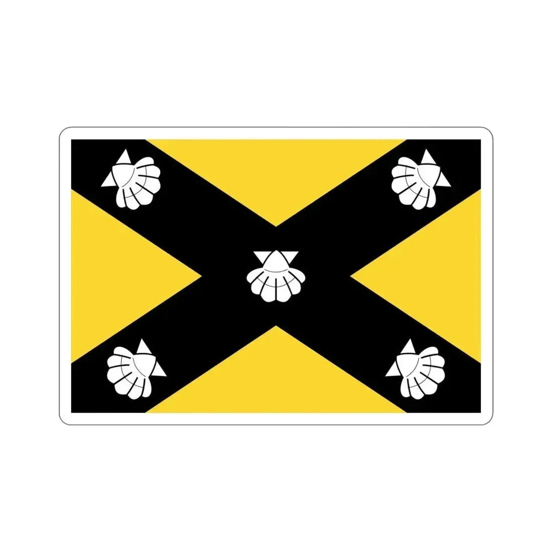 Flag of Isla Malta STICKER Vinyl Die-Cut Decal - The Sticker Space