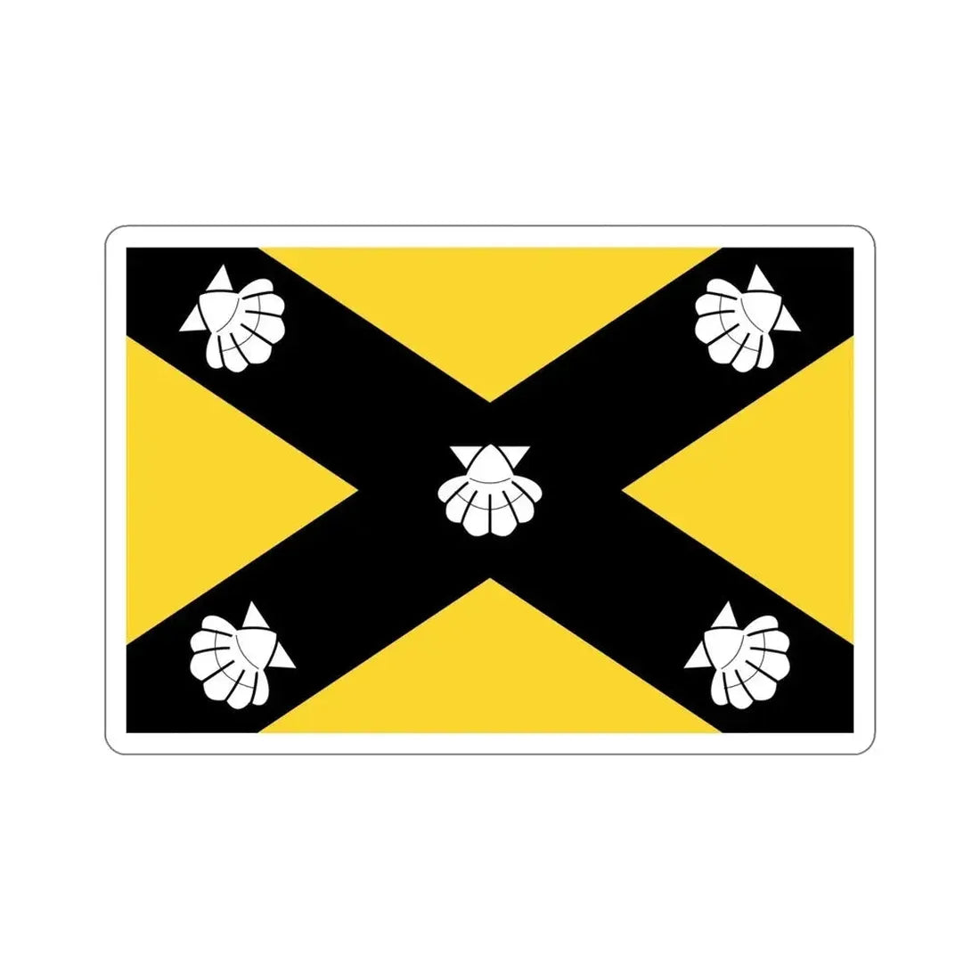 Flag of Isla Malta STICKER Vinyl Die-Cut Decal - The Sticker Space