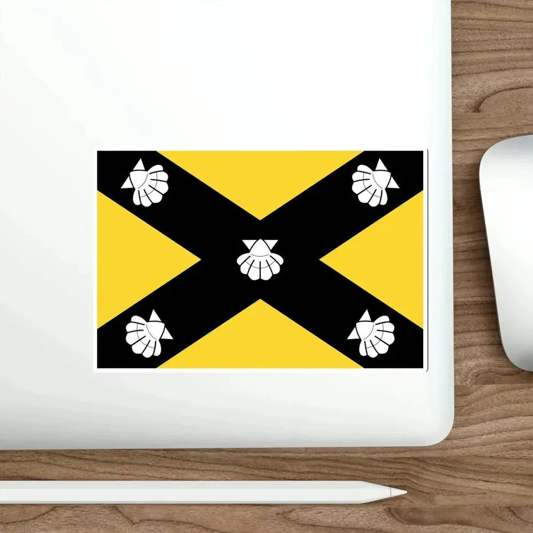 Flag of Isla Malta STICKER Vinyl Die-Cut Decal - The Sticker Space