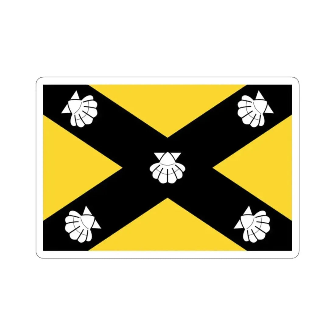 Flag of Isla Malta STICKER Vinyl Die-Cut Decal - The Sticker Space