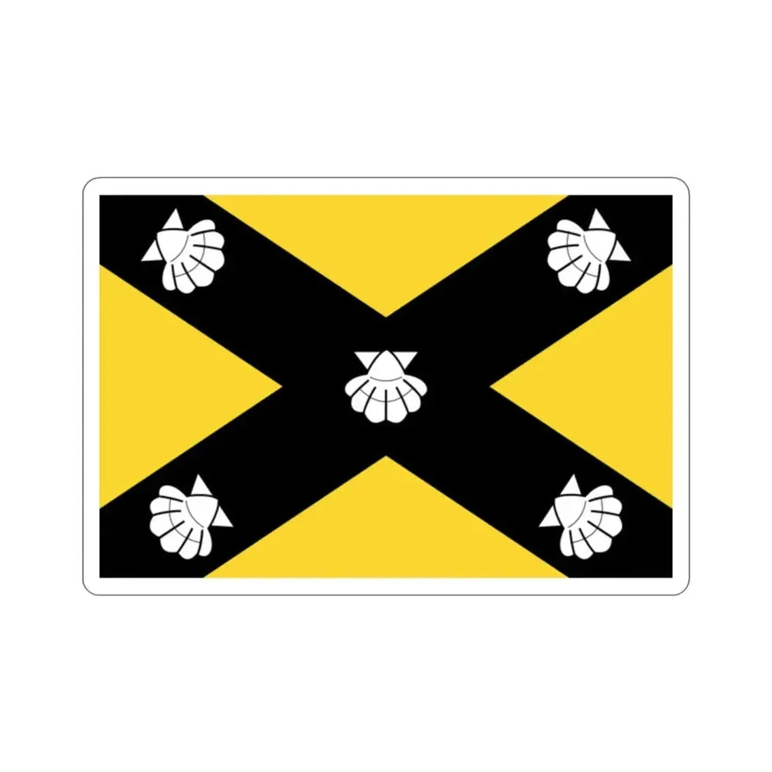 Flag of Isla Malta STICKER Vinyl Die-Cut Decal - The Sticker Space