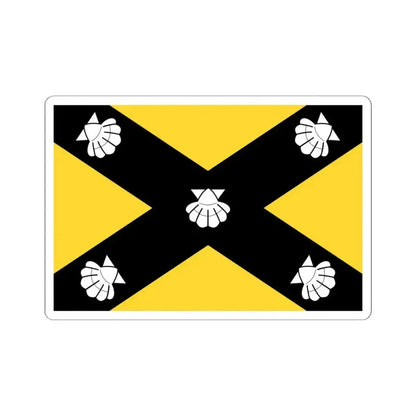 Flag of Isla Malta - STICKER Vinyl Kiss-Cut Decal 6 Inch White - The Sticker Space