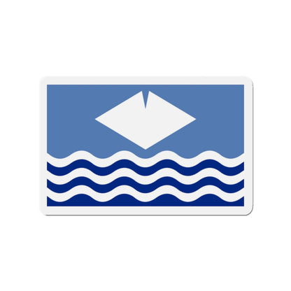 Flag of Isle of Wight UK - Die-Cut Magnet-2" x 2"-The Sticker Space