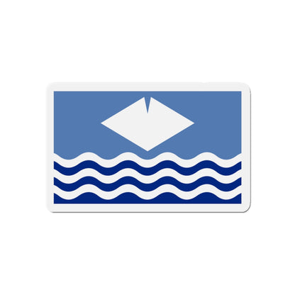 Flag of Isle of Wight UK - Die-Cut Magnet-5" x 5"-The Sticker Space