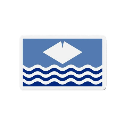 Flag of Isle of Wight UK - Refrigerator Magnet - The Sticker Space