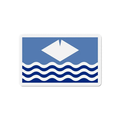 Flag of Isle of Wight UK - Refrigerator Magnet - The Sticker Space