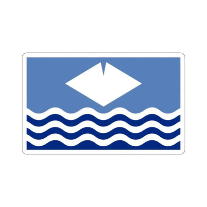 Flag of Isle of Wight UK STICKER Vinyl Die-Cut Decal - The Sticker Space
