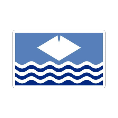 Flag of Isle of Wight UK STICKER Vinyl Die-Cut Decal - The Sticker Space