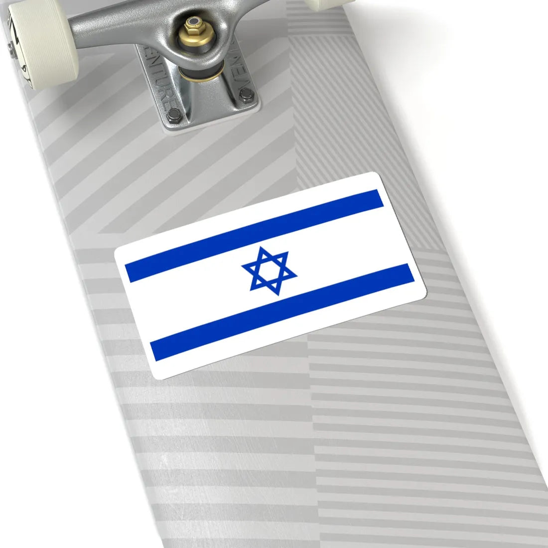 Flag of Israel 1-2 (Israel) STICKER Vinyl Kiss-Cut Decal - The Sticker Space