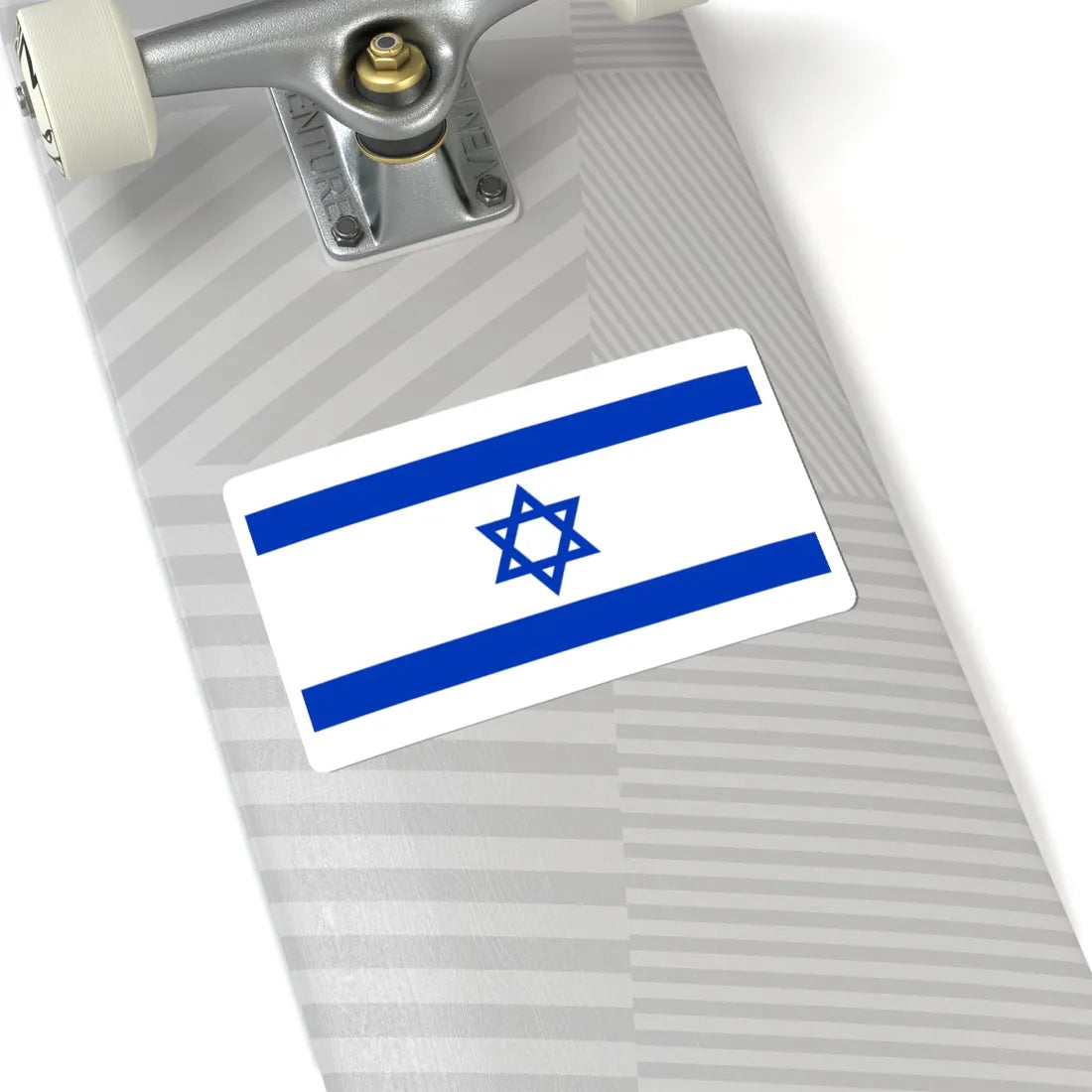 Flag of Israel 16-9 (Israel) STICKER Vinyl Kiss-Cut Decal - The Sticker Space