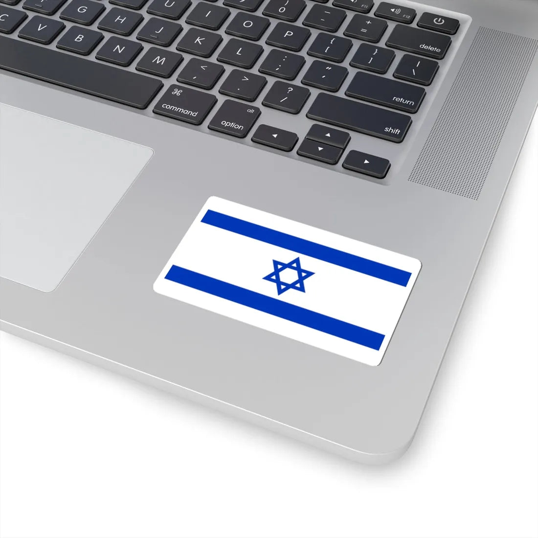Flag of Israel 16-9 (Israel) STICKER Vinyl Kiss-Cut Decal - The Sticker Space