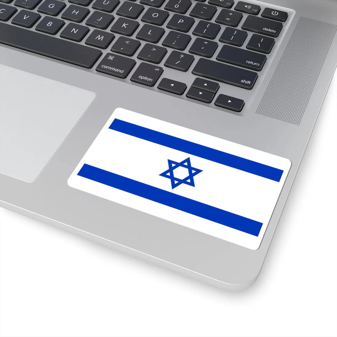 Flag of Israel 16-9 (Israel) STICKER Vinyl Kiss-Cut Decal - The Sticker Space