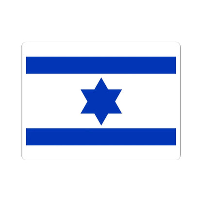 Flag of Israel 1948 (Israel) STICKER Vinyl Kiss-Cut Decal 3 Inch White - The Sticker Space