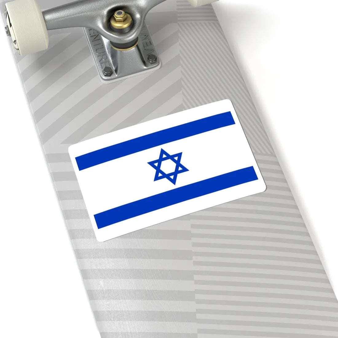 Flag of Israel 3-5 (Israel) STICKER Vinyl Kiss-Cut Decal - The Sticker Space