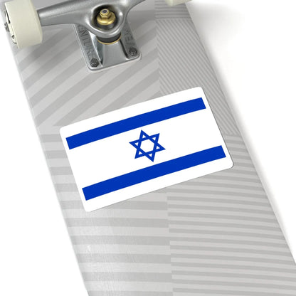Flag of Israel 3-5 (Israel) STICKER Vinyl Kiss-Cut Decal - The Sticker Space