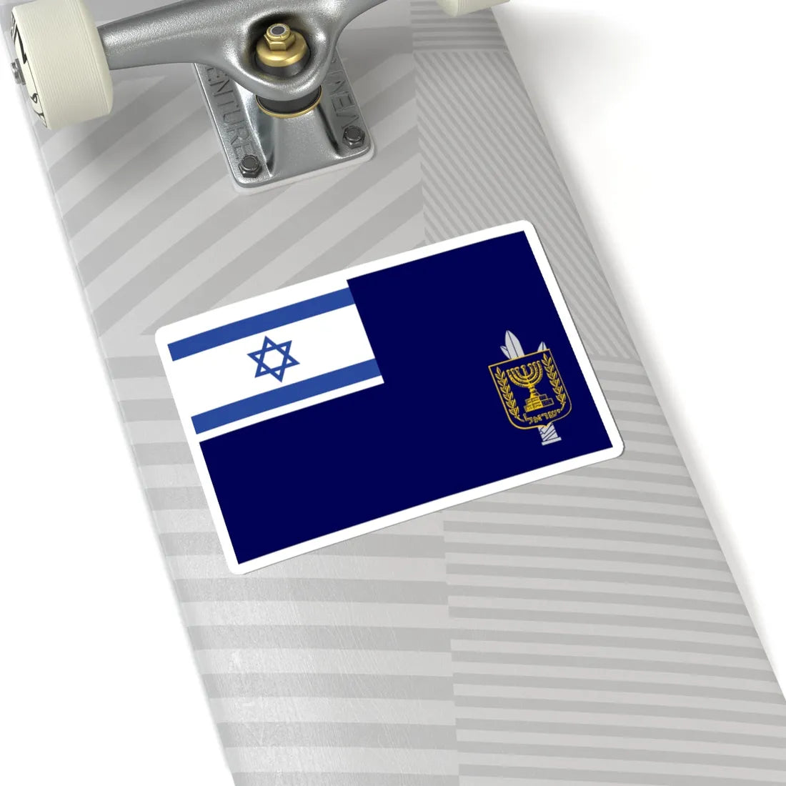 Flag of Israel Minister of Defence at Sea (Israel) STICKER Vinyl Kiss-Cut Decal - The Sticker Space