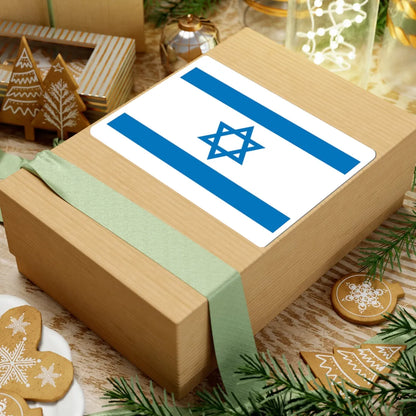 Flag of Israel Pale Blue (Israel) STICKER Vinyl Kiss-Cut Decal - The Sticker Space
