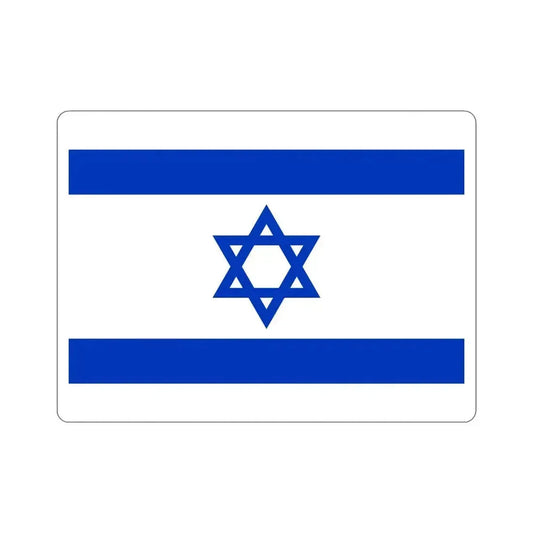 Flag of Israel STICKER Vinyl Die-Cut Decal 6 Inch - The Sticker Space