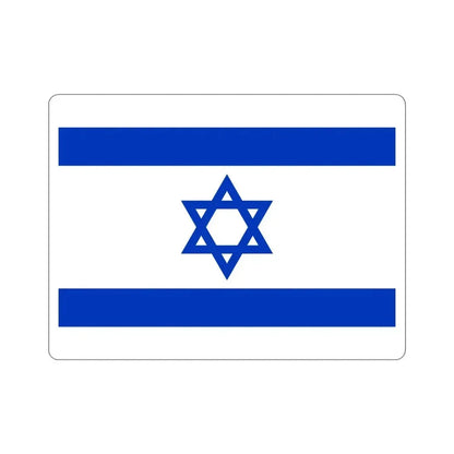 Flag of Israel STICKER Vinyl Die-Cut Decal - The Sticker Space