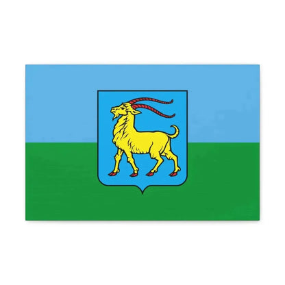 Flag of Istria County Croatia - Canvas Wall Art - The Sticker Space