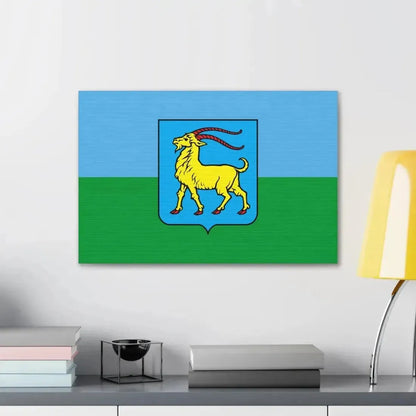 Flag of Istria County Croatia - Canvas Wall Art - The Sticker Space