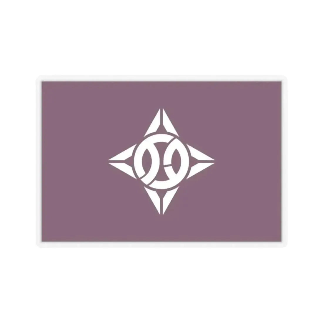 Flag of Itabashi Tokyo Japan - STICKER Vinyl Kiss-Cut Decal 2 Inch Transparent - The Sticker Space