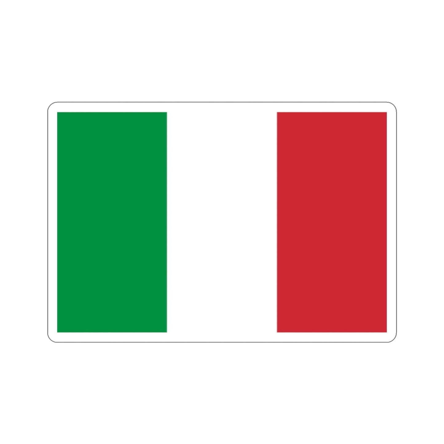 Flag of Italy STICKER Vinyl Die-Cut Decal-2 Inch-The Sticker Space