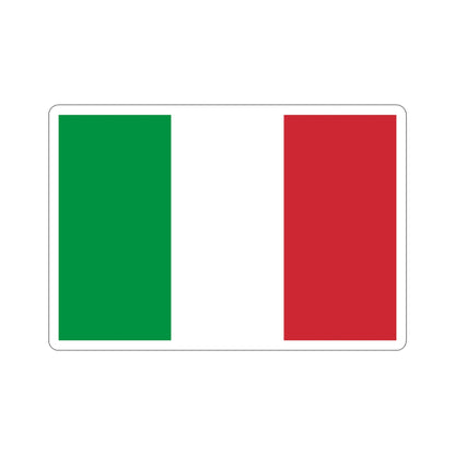 Flag of Italy STICKER Vinyl Die-Cut Decal-4 Inch-The Sticker Space