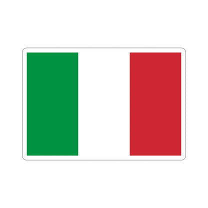 Flag of Italy STICKER Vinyl Die-Cut Decal-5 Inch-The Sticker Space