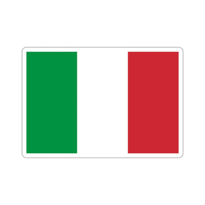 Flag of Italy STICKER Vinyl Die-Cut Decal-6 Inch-The Sticker Space