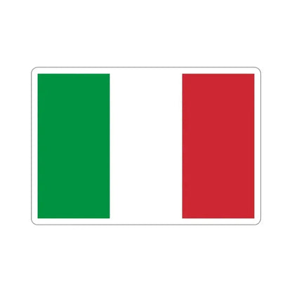 Flag of Italy STICKER Vinyl Die-Cut Decal 6 Inch - The Sticker Space