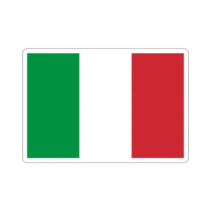 Flag of Italy STICKER Vinyl Die-Cut Decal - The Sticker Space