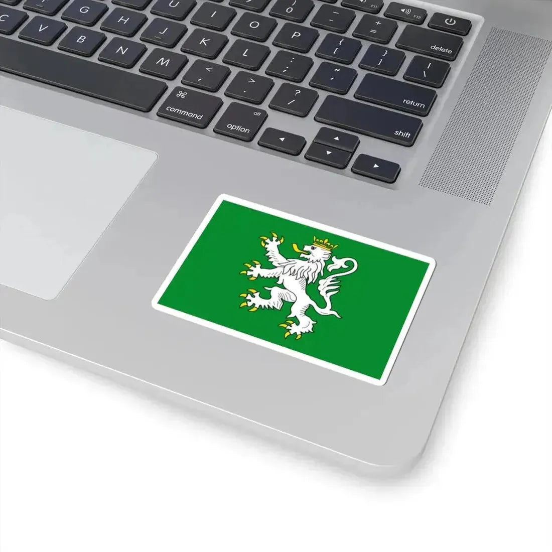 Flag of Ittre (Belgium) STICKER Vinyl Kiss-Cut Decal - The Sticker Space