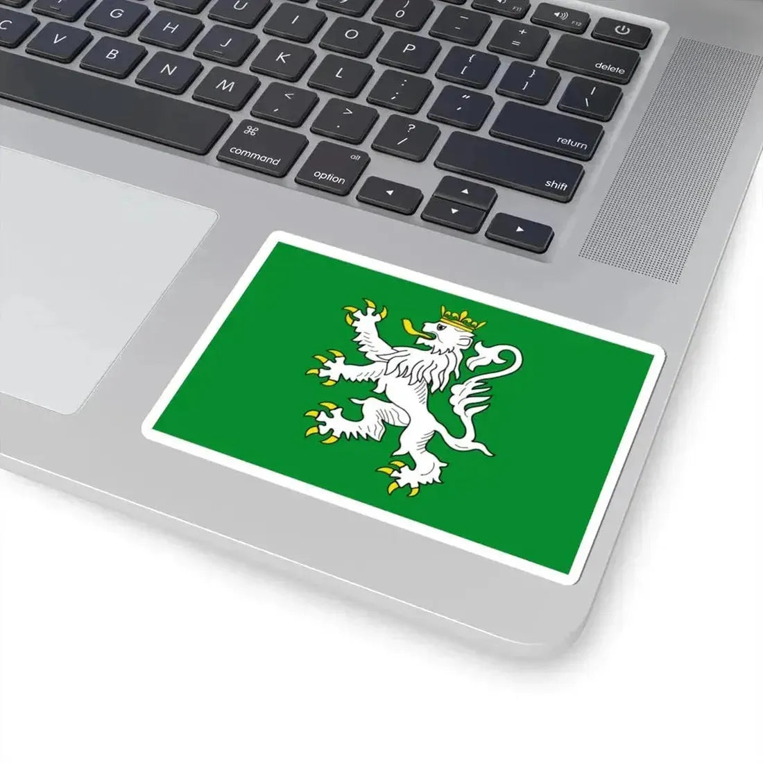 Flag of Ittre (Belgium) STICKER Vinyl Kiss-Cut Decal - The Sticker Space