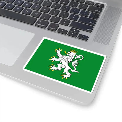 Flag of Ittre (Belgium) STICKER Vinyl Kiss-Cut Decal - The Sticker Space