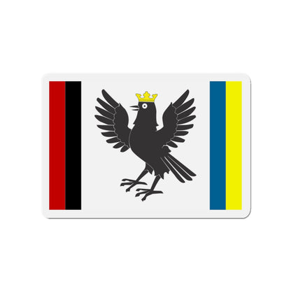 Flag of Ivano Frankivsk Oblast Ukraine - Die-Cut Magnet-3" x 3"-The Sticker Space