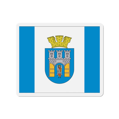 Flag of Ivano Frankivsk Ukraine - Die-Cut Magnet-2" x 2"-The Sticker Space