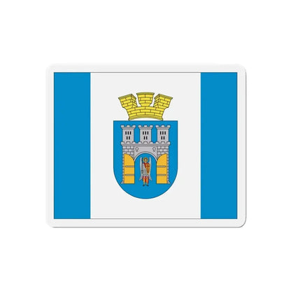 Flag of Ivano Frankivsk Ukraine - Refrigerator Magnet - The Sticker Space