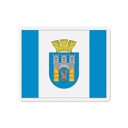 Flag of Ivano Frankivsk Ukraine - Refrigerator Magnet - The Sticker Space