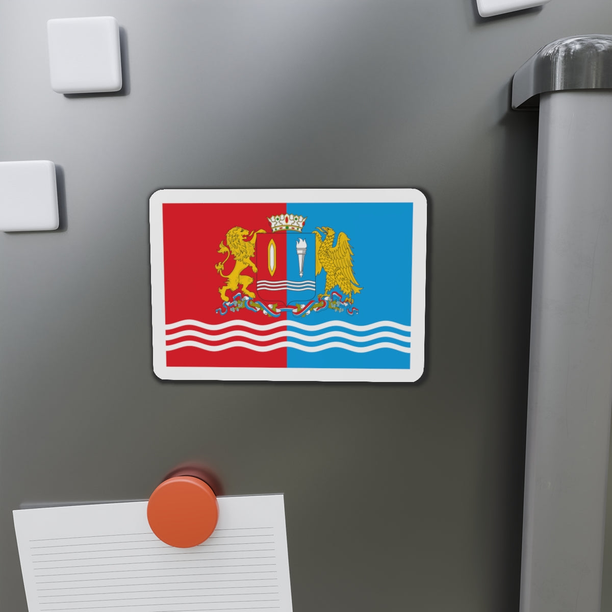 Flag of Ivanovo Oblast Russia - Die-Cut Magnet-The Sticker Space